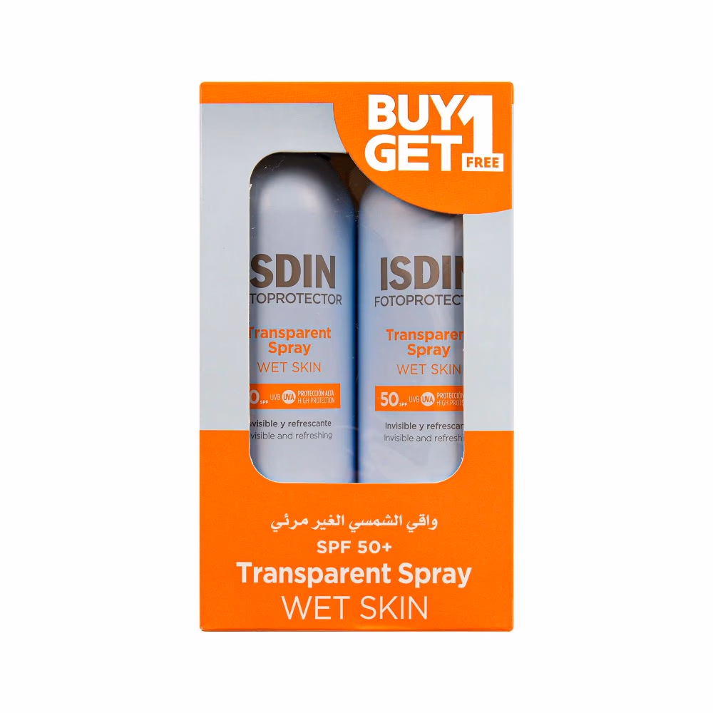 Isdin Transpaent Spray Spf50+ Offer Pack 1+1