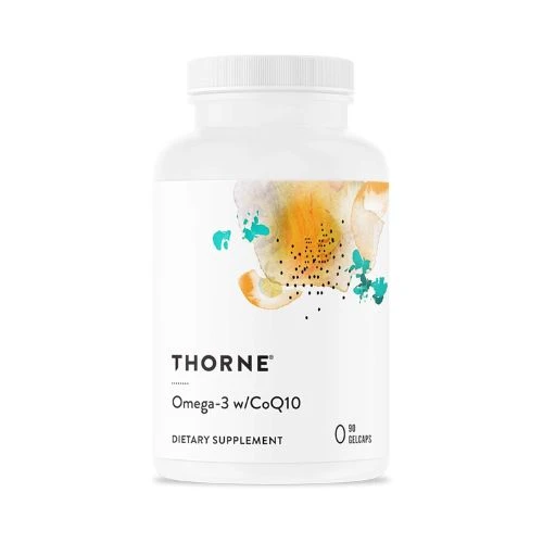 Thorne Omega-3 with CoQ10 90 Softgels 1