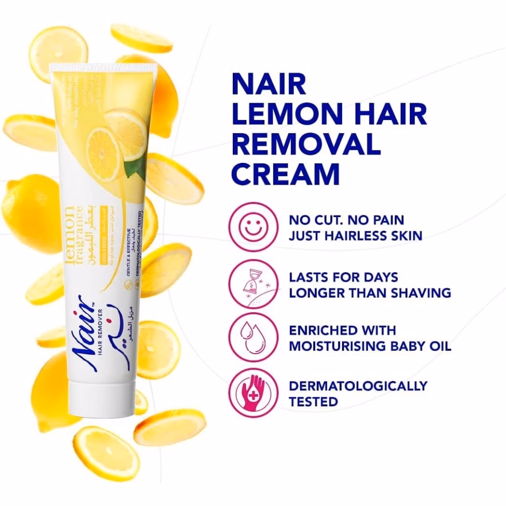Nair Lemon Hair Removal Cream 110g 2