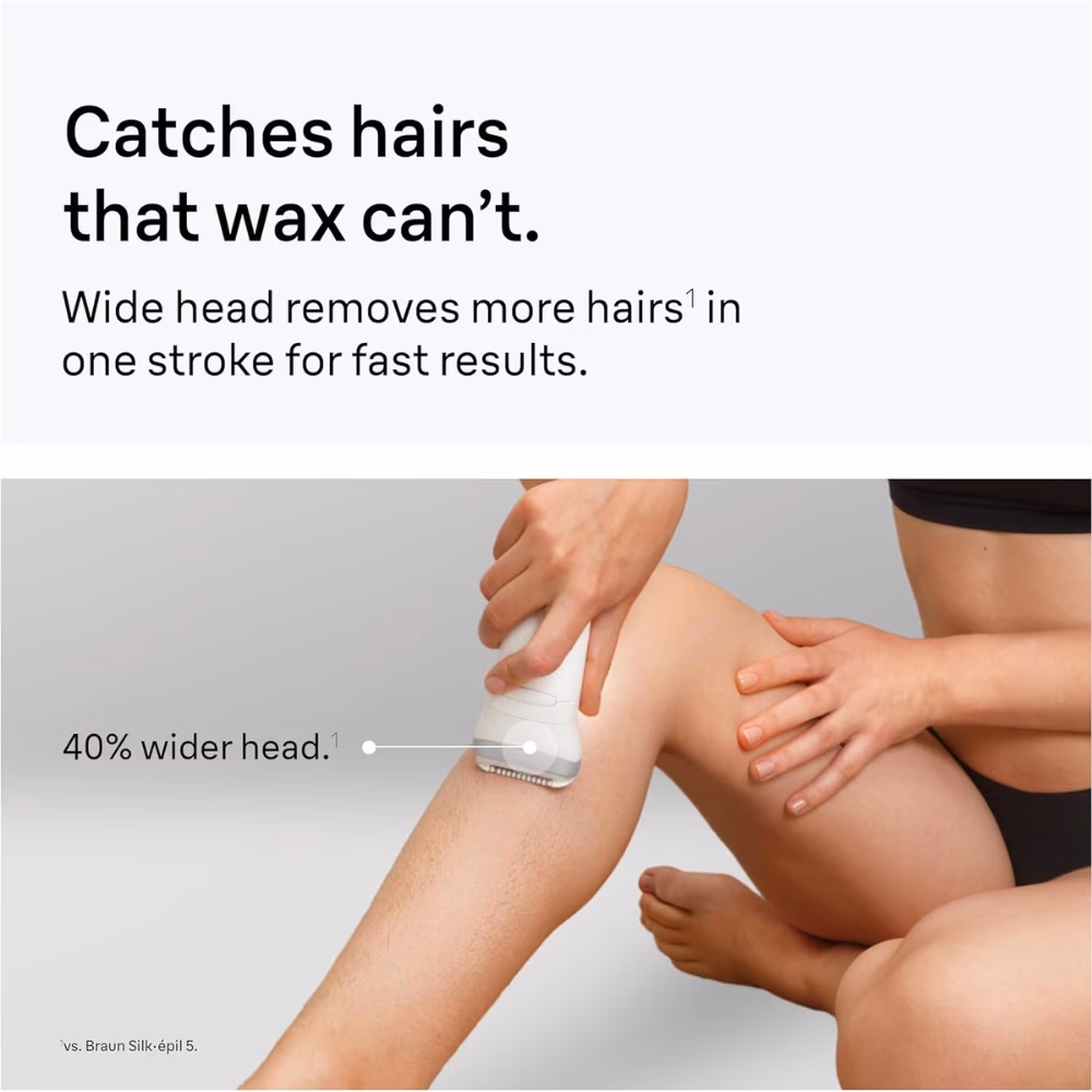 Braun Silk Epil Legs Silver SE7041 4
