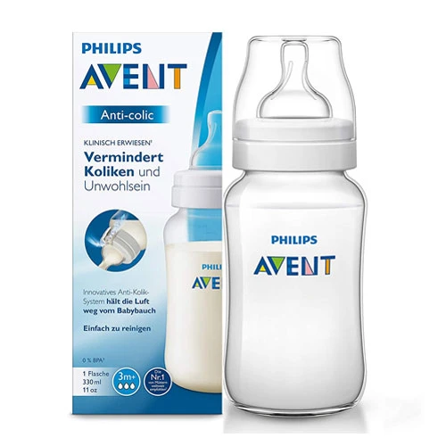 Philips Avent Anti-Colic Feeding Bottle 3m+ 330ml (SCF 816/61) 1