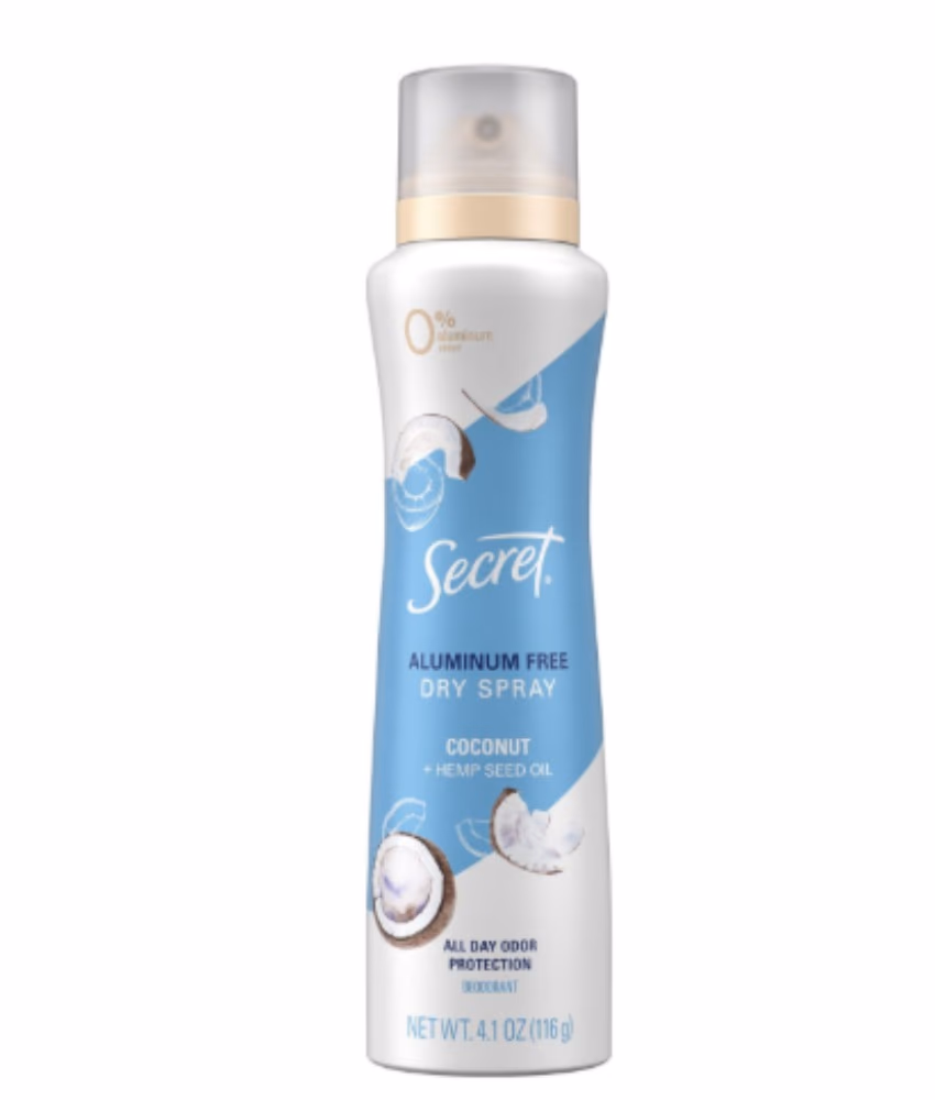 Secret Weightless Dry Spray Coconut 116 Grams