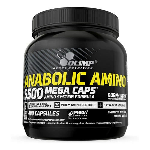 Olimp Anabolic Amino 5500 Mega Caps - 400 Capsules 1