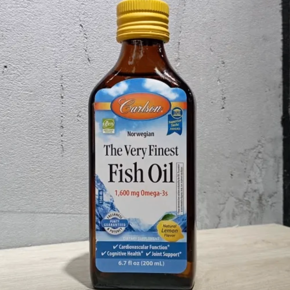 Carlson Norwegian Fish Oil, 200ml – Premium Omega-3 Liquid Supplement for Heart, Brain, and Joint Support 2