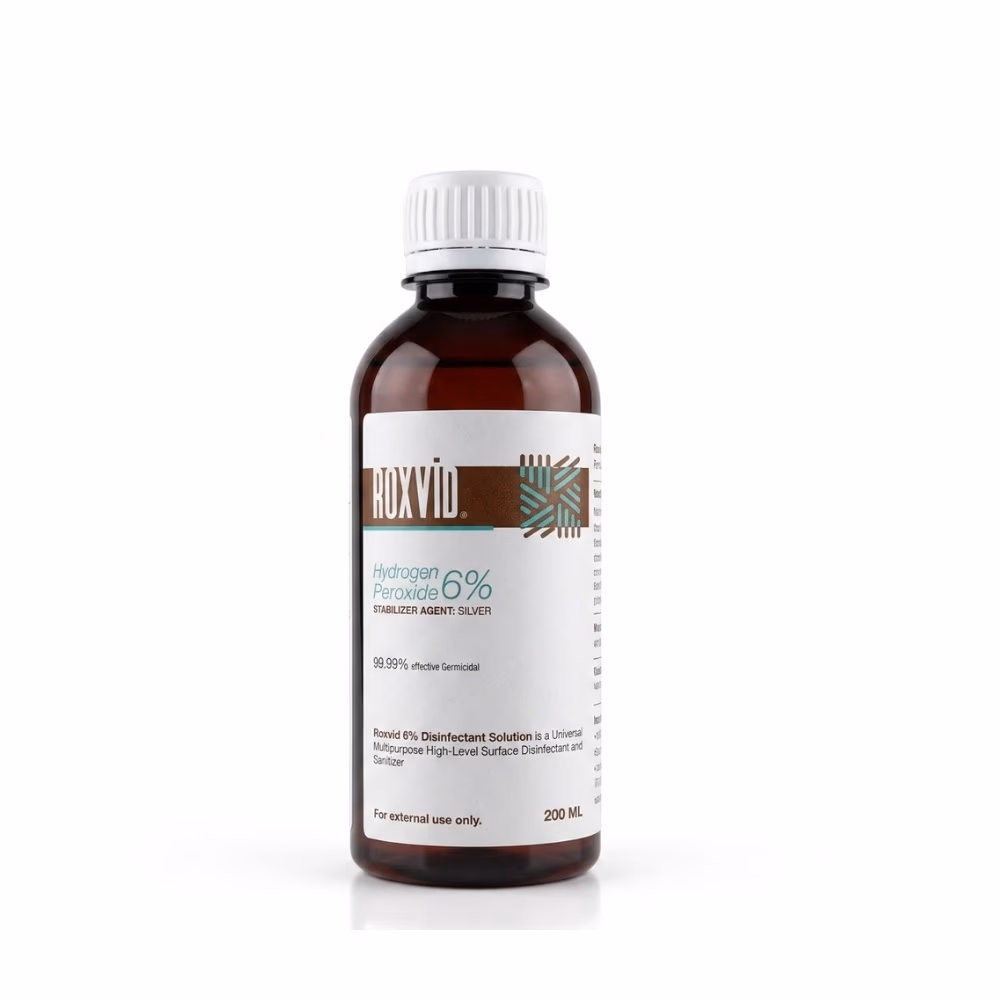 Roxvid Hydrogen Peroxide 6% Solution 200ml