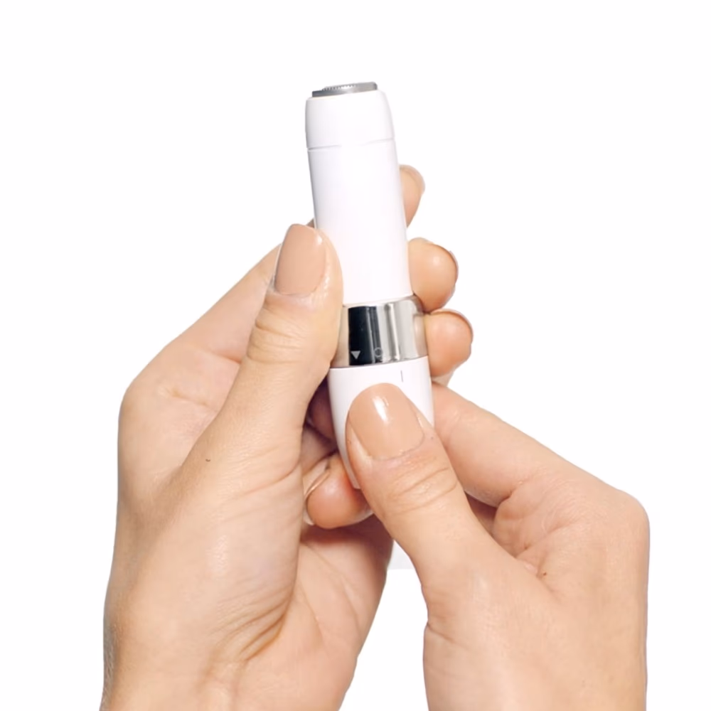 Braun FS1000, Face Mini Hair Remover with Smart Light, White 4
