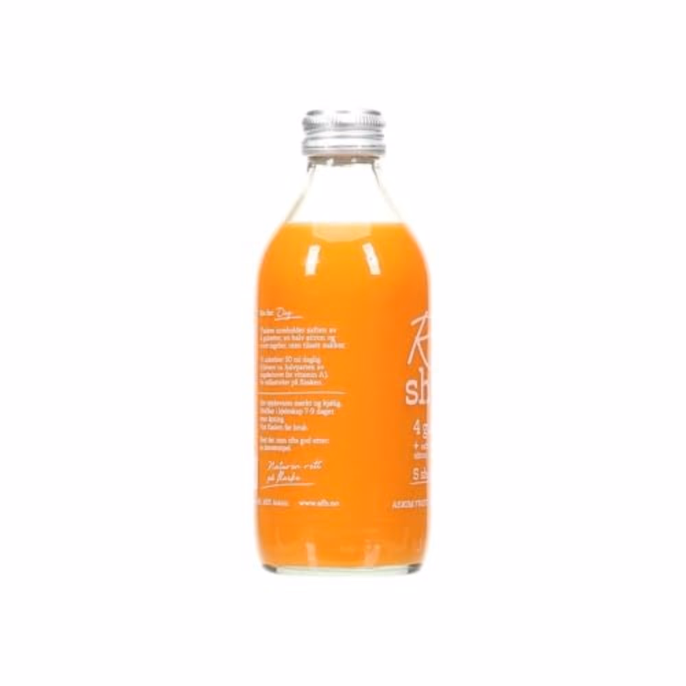 Askim Raw Shot Carrot, Lemon & Ginger 250ml – Norwegian Raw Juice Shot | No Added Sugar | 5 Shots per Bottle 5