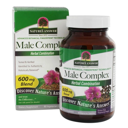 Natures Answer Male Complex 600mg-90 Capsules 1