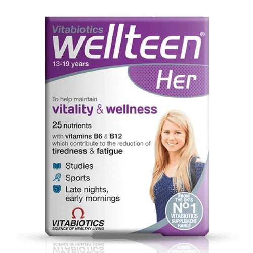 Vitabiotics Wellteen Her - 30 Tablets
