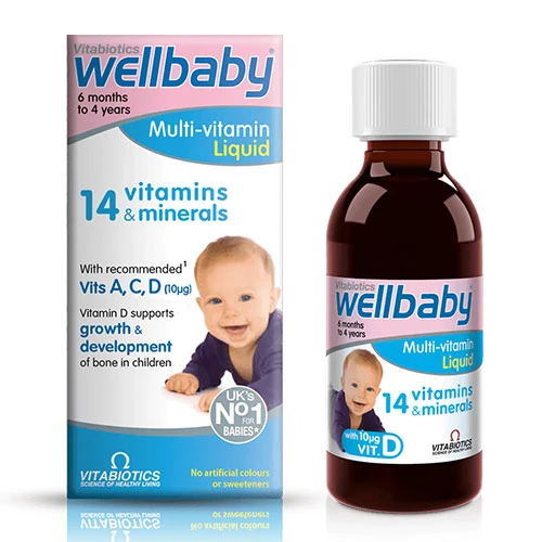 Vitabiotics Wellbaby Multi-Vitamin Liquid 150ml