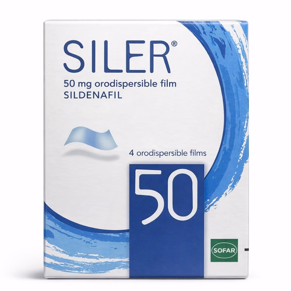 Siler 50mg | 4 Orodispersible Film