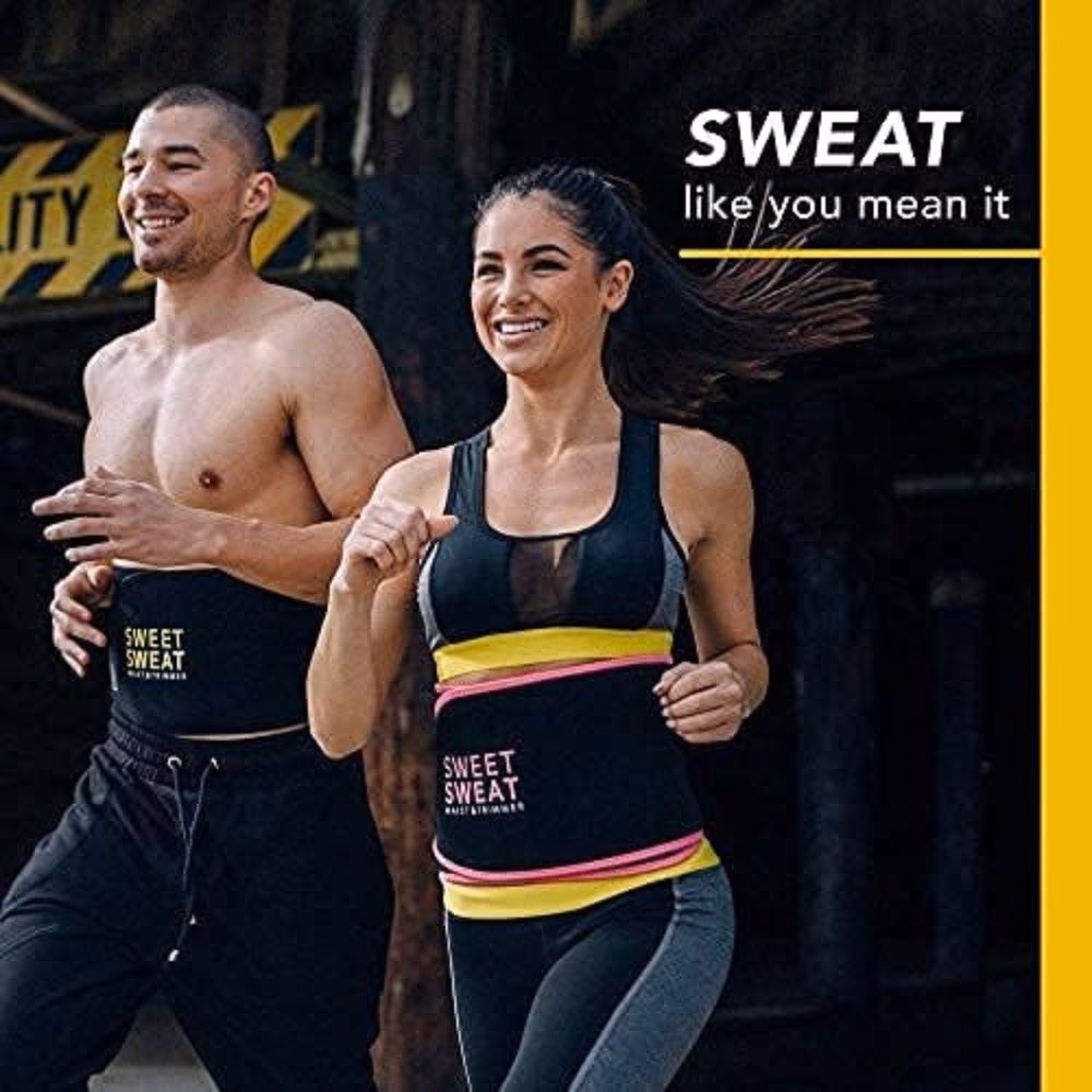 Sports Research Sweet Sweat Premium Waist Trimmer (Men &amp; Women) 3