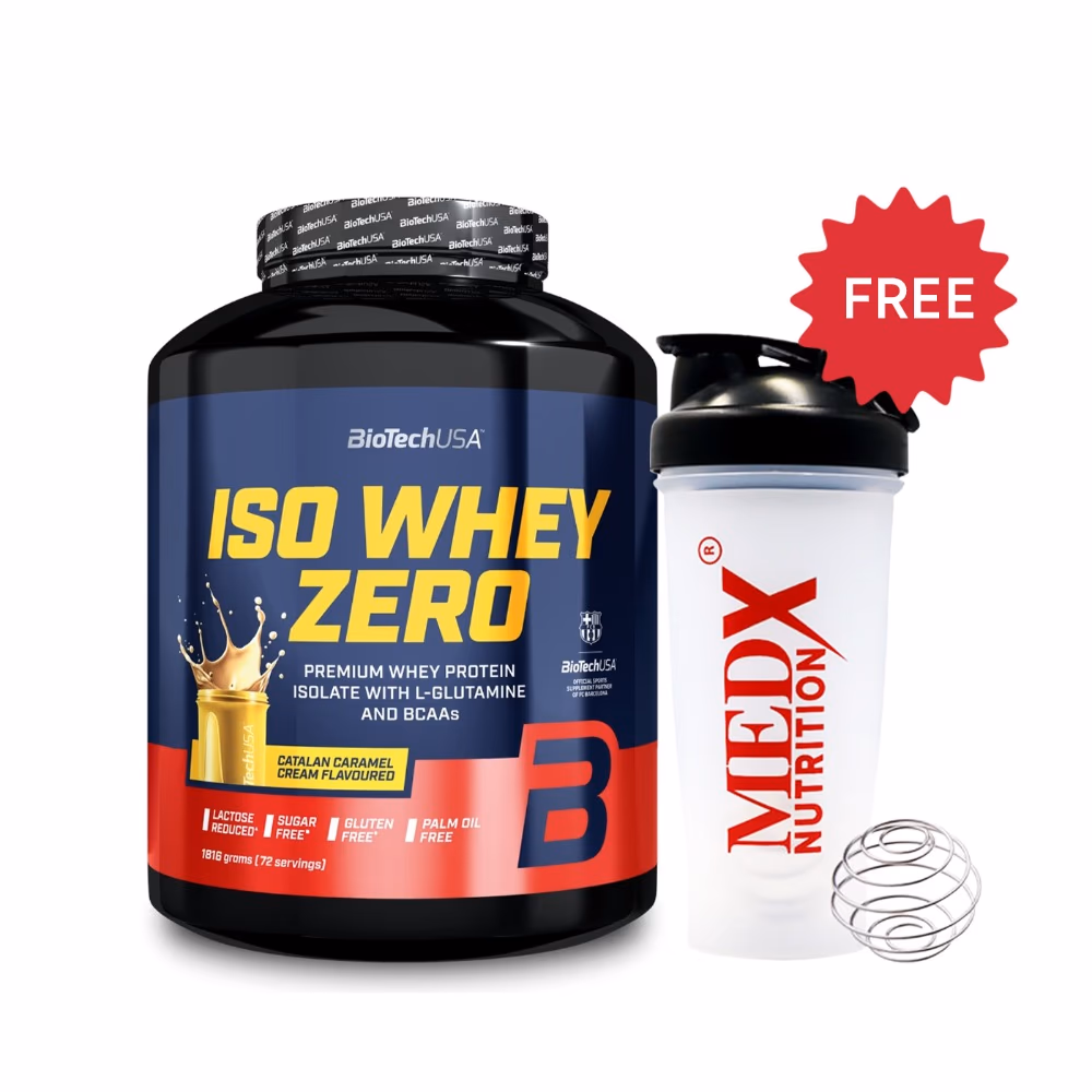 BioTechUSA Iso Whey Zero Catalan Caramel Cream 1816g