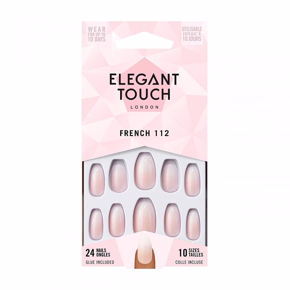 Elegant Touch French 112 Nails 24s 1