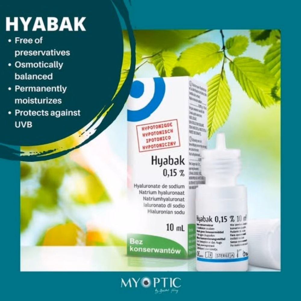 Hyabak 0.15% Eye Solution 10ml 3