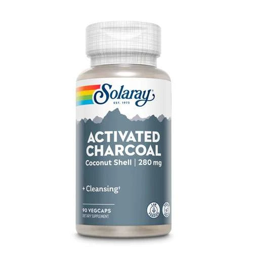 Solaray Activated Charcoal 280mg -90 Capsules 1