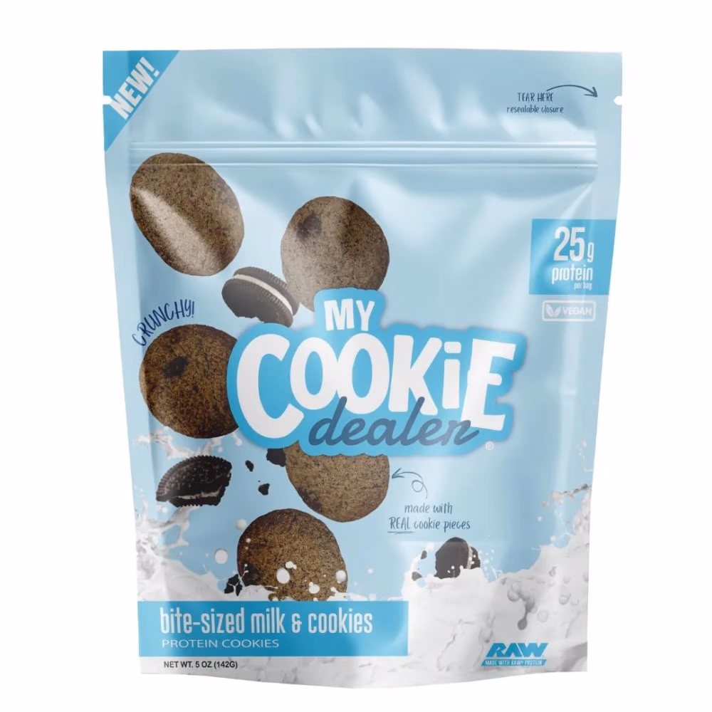 The My Cookie Dealer Protein Cookie Bite Sized Milk & Cookies 142g