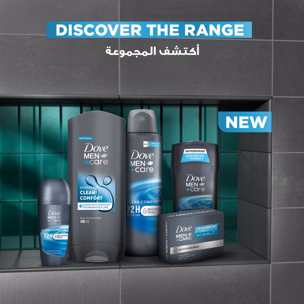 Dove Men+Care Deo Spray Clean Comfort 250ml 5