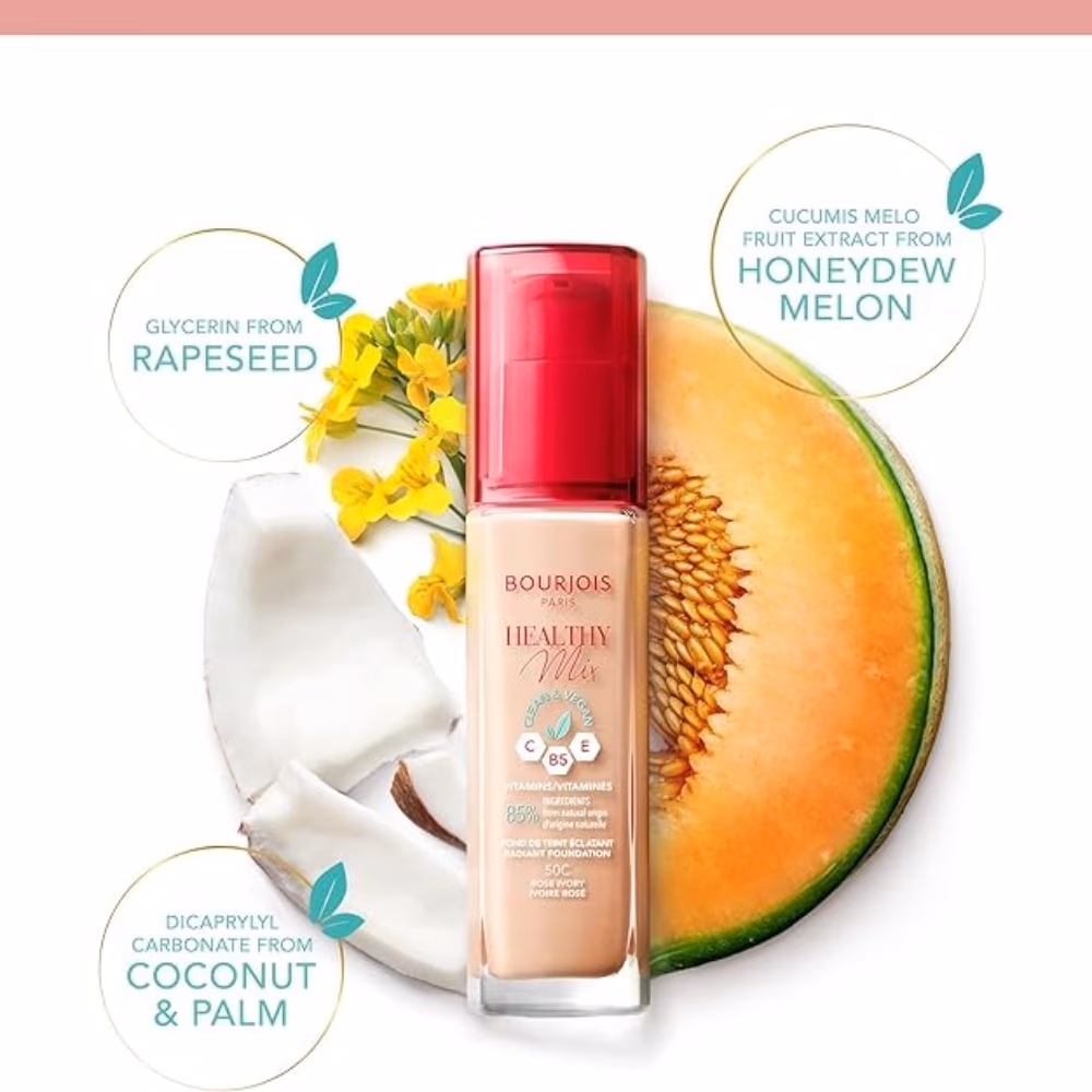 Bourjois Healthy Mix Foundation 52.5C Rose Beige 30ml 5