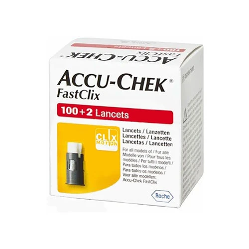 Accu-Check Fastclix Lancets - 100 Lancets 1