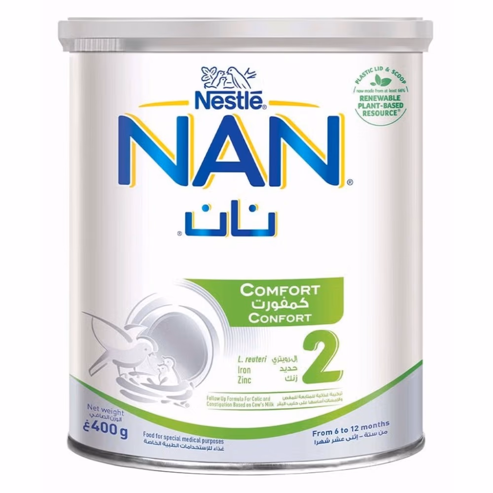 Nestle Nan Comfort Stage 2 Infant Milk Formula 400Gm