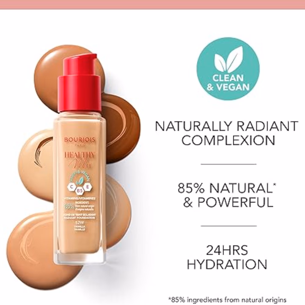 Bourjois Healthy Mix Foundation 53W Light Beige 2