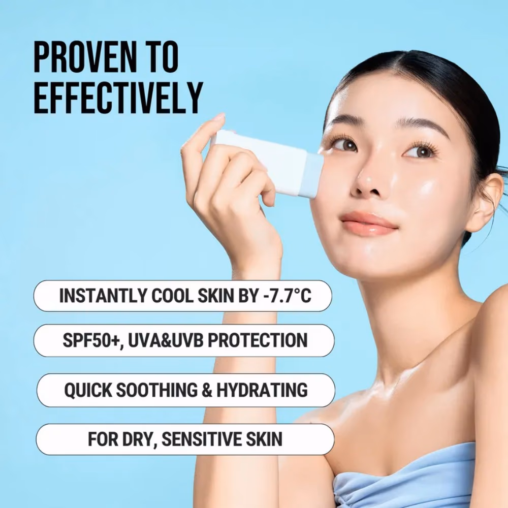 Jumiso Waterfull Hyaluronic Acid Cooling Sun Stick – SPF 50+ PA++++ UVA & UVB Protection, 18g 3