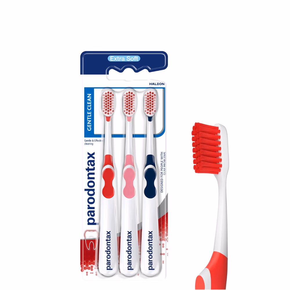 Parodontax Toothbrush Gentle Clean Extra Soft 3s