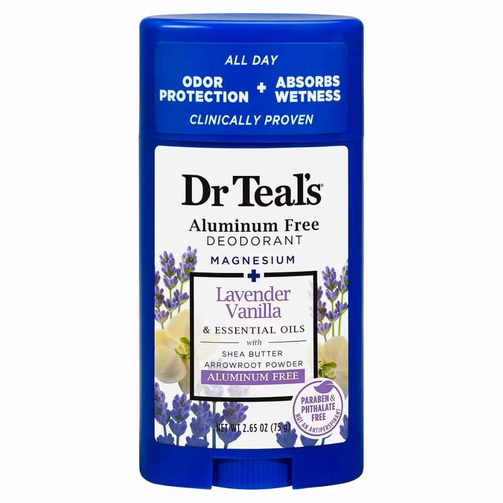 Dr Teal’s Aluminum Free Deodorant Lavender Vanilla 75g 1