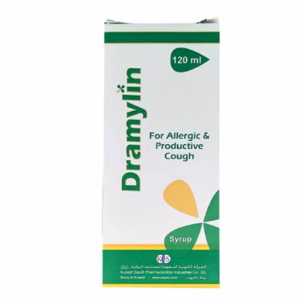 Dramylin Syrup Adult 120Ml 3
