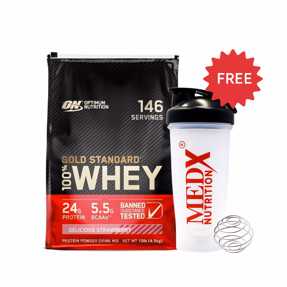 Optimum Nutrition 100% Gold Standard Whey Strawberry 10LB
