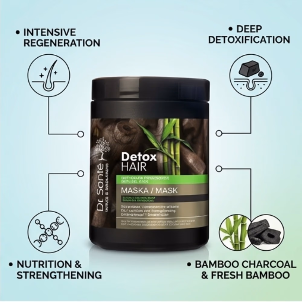 Dr. Sante Detox Hair Mask 1000ml 3