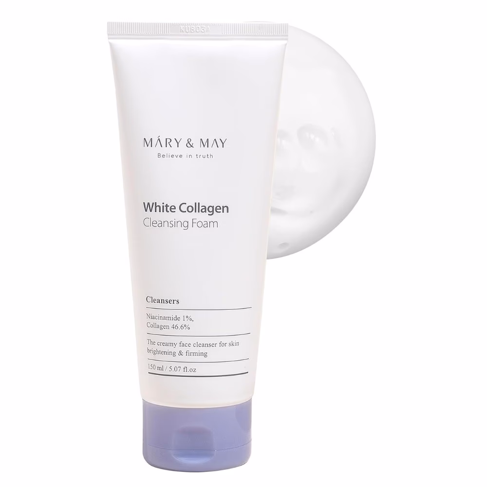 Mary & May White Collagen Cleansing Foam 150ml 1