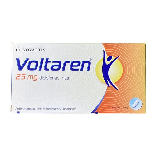 Voltaren 25mg - 10 Suppositories
