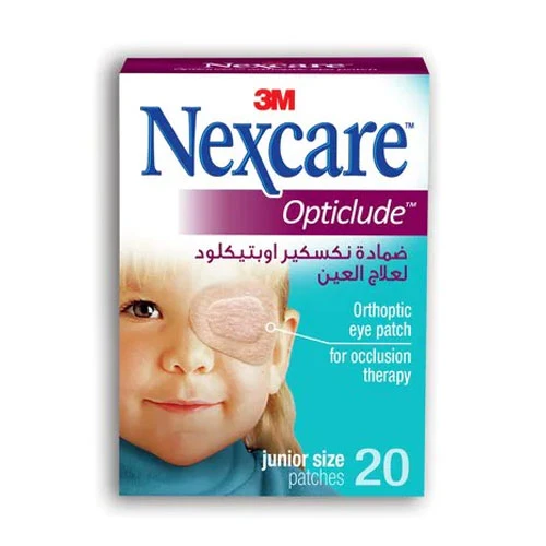 3M Nexcare Opticlude Orthoptic Eye Patch - Junior Size - 20 Patches 1