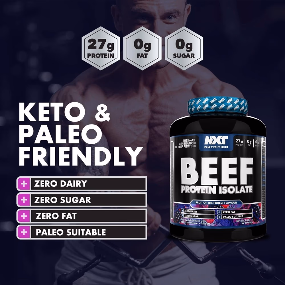NXT Beef Protein Isolate Forest Fruit 1.8Kg 4