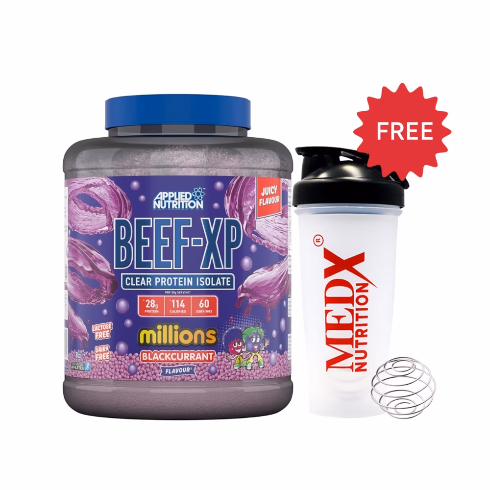 Applied Nutrition Beef-XP Clear Beef Protein Millions 2kg Black Currant 1.8kg