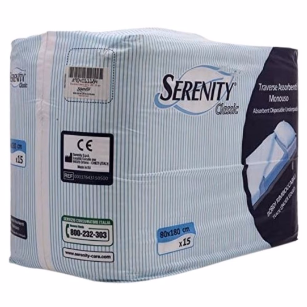  Serenity Underpads 80 x 180 cm 15s 2