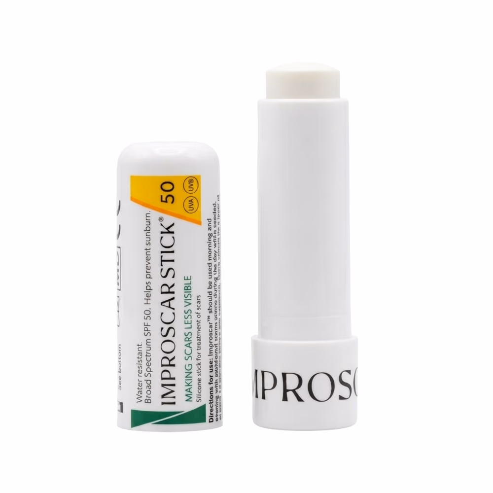 Improscar Stick SPF 50 – Silicone Scar Treatment and Sun Protection Stick 1