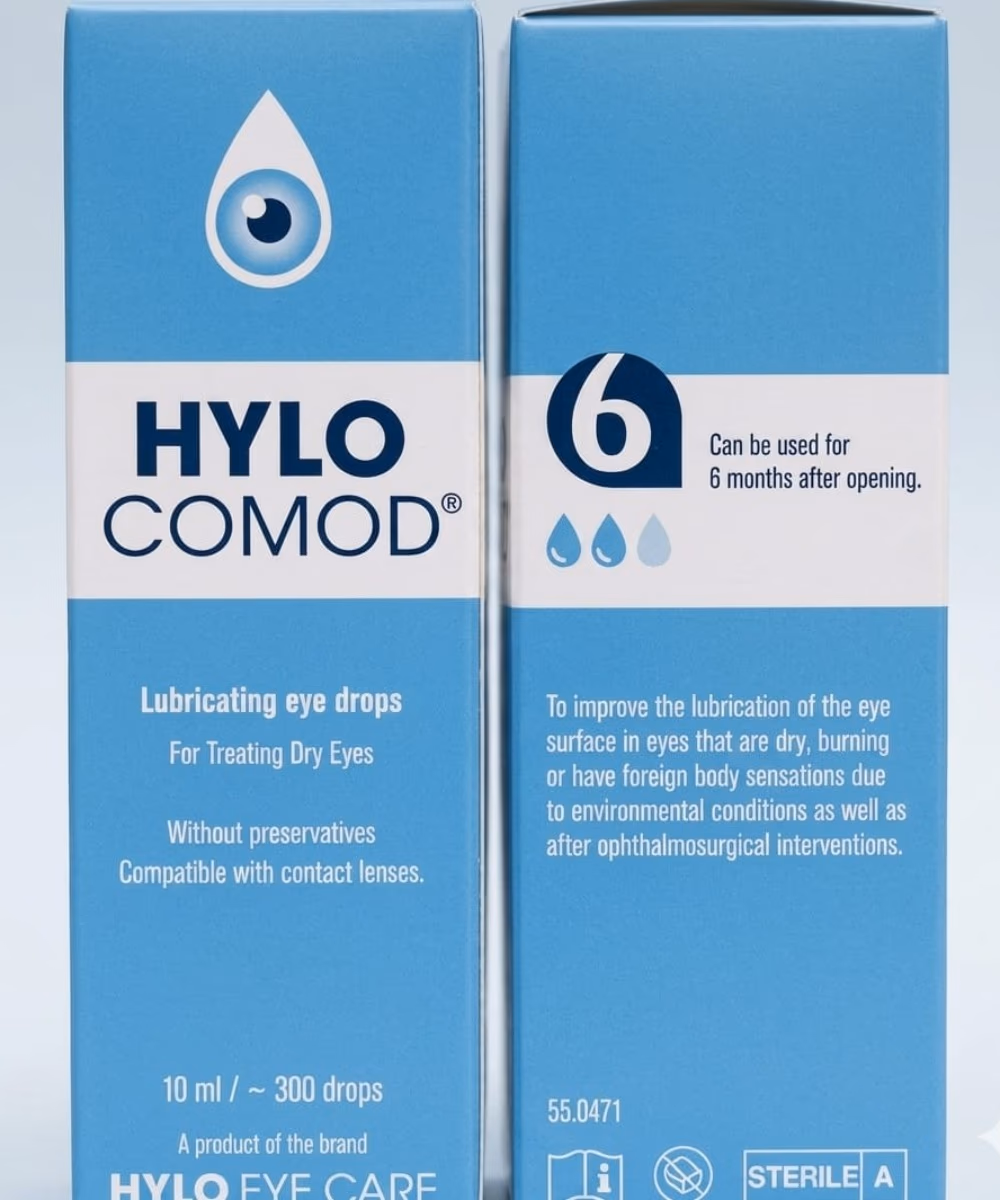 Hylo-Comod Eyedrops 10Ml 4