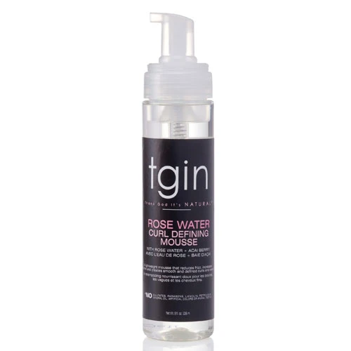TGIN Rose Water Curl Defining Mousse 236ml 1