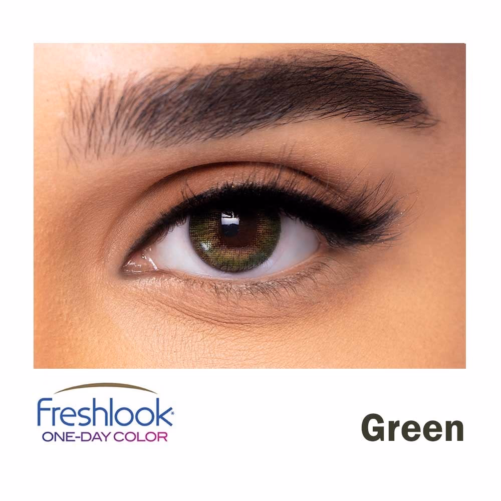 FreshLook One-Day Color Green – 10 Daily Lenses 5