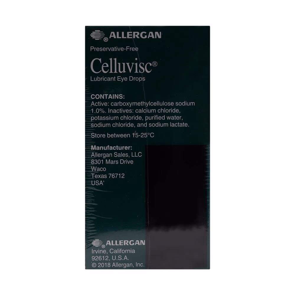 Celluvisc Lubricant Eye drop 0.4ml 30's 5
