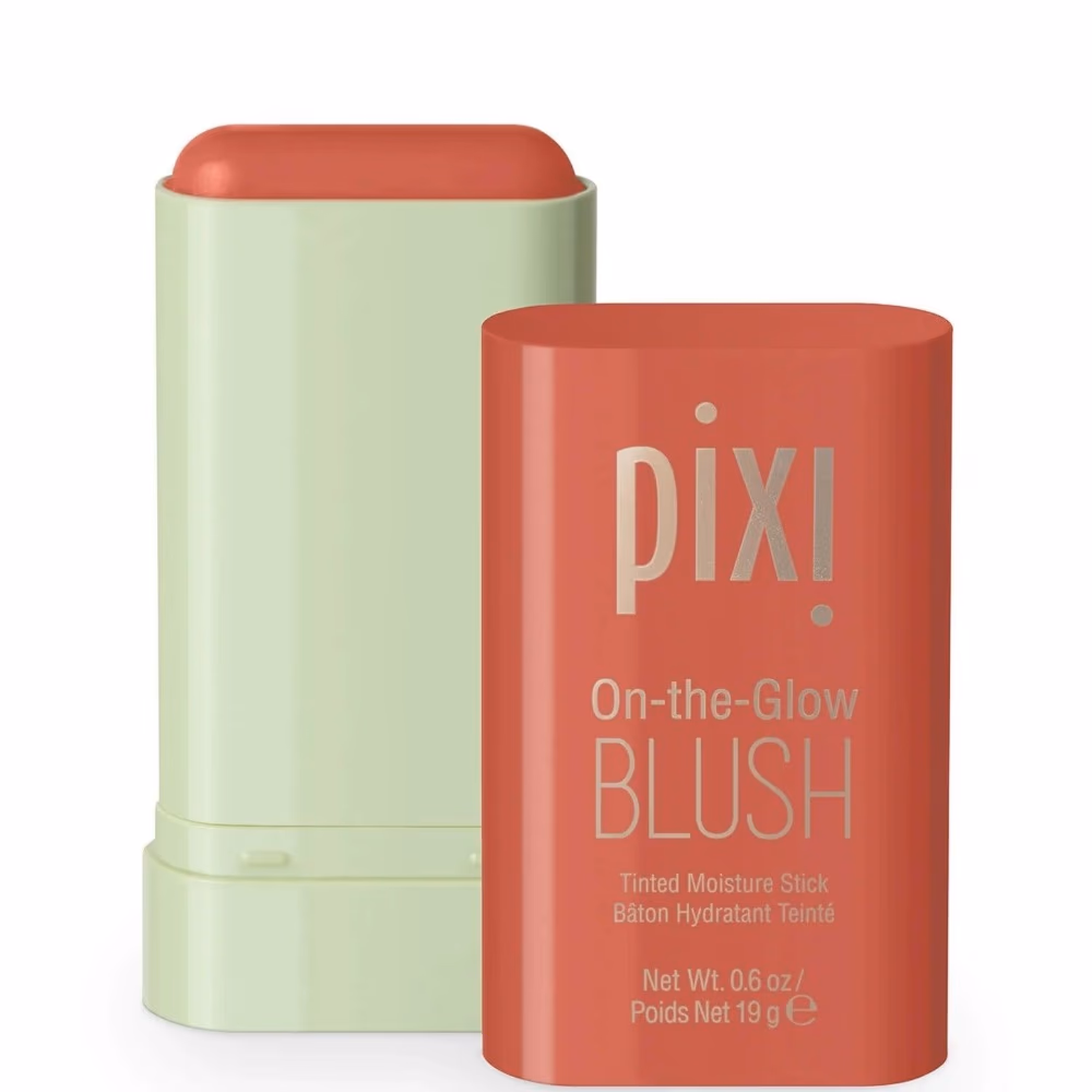 Pixi On the Glow Blush Hydrating Tinted Moisture Stick for Cheeks and Lips with Aloe Vera, Ginseng and Fruit Extracts 19g 1