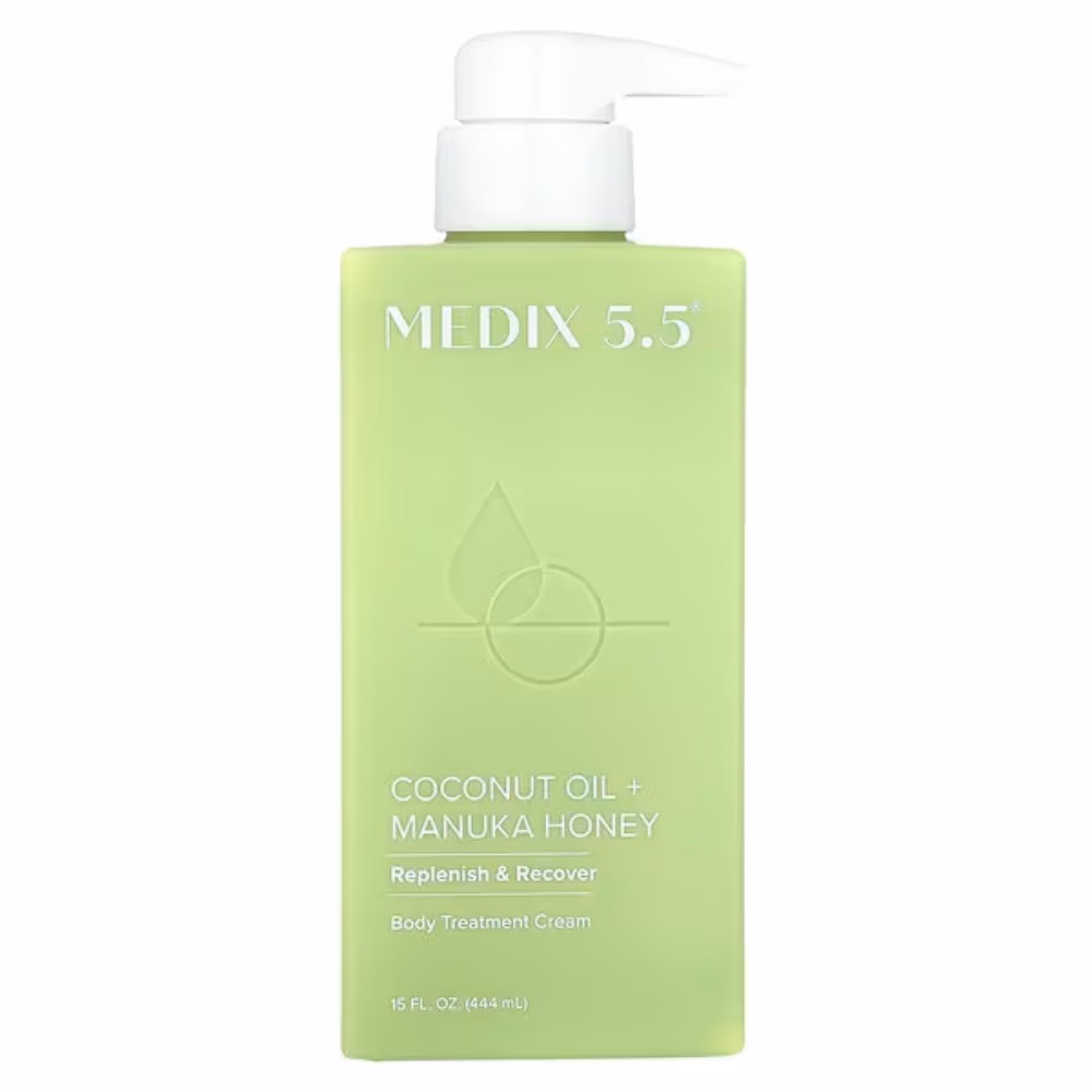 Medix 5.5 Coconut Oil and Manuka Honey Replenish and Recover Body Treatment Cream, 444ml