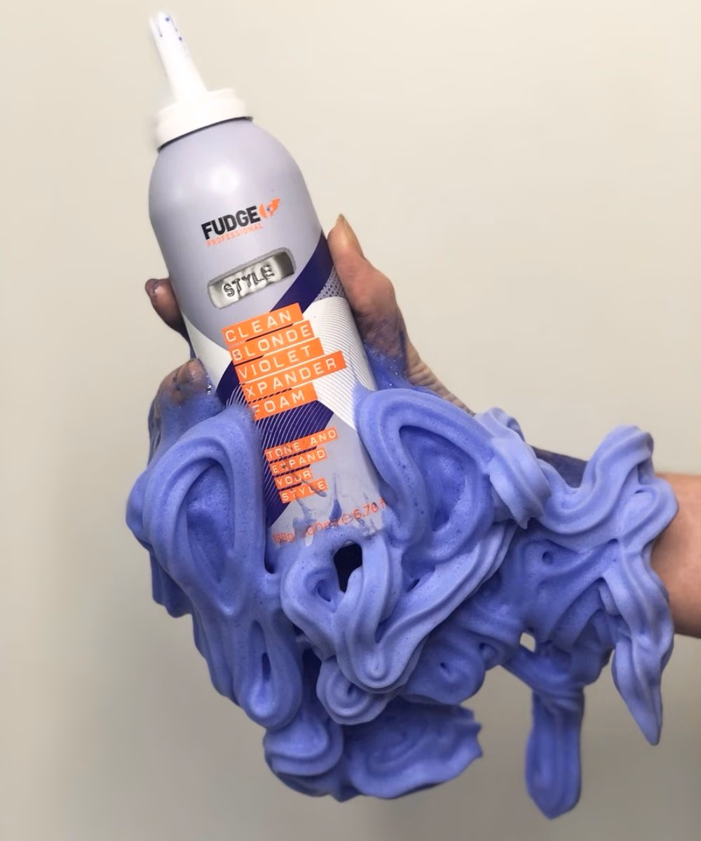 Fudge Style Clean Violet Xpander Foam 200ml 4