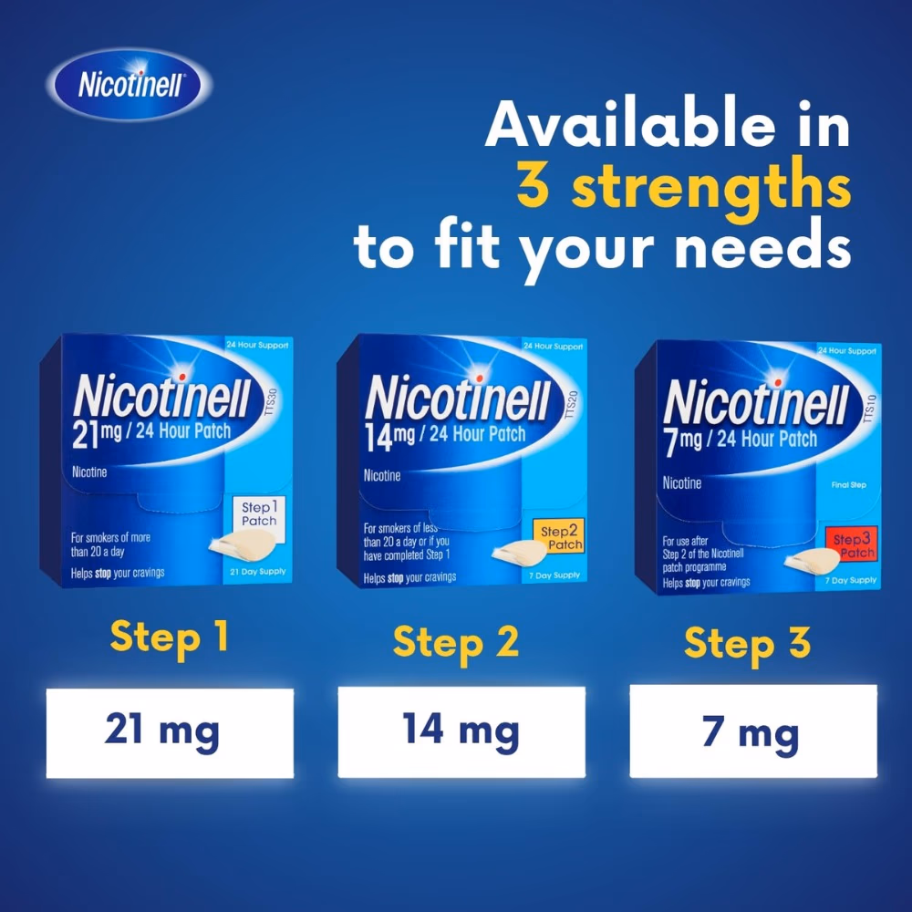 Nicotinell TTS 20 Transdermal Patches 3