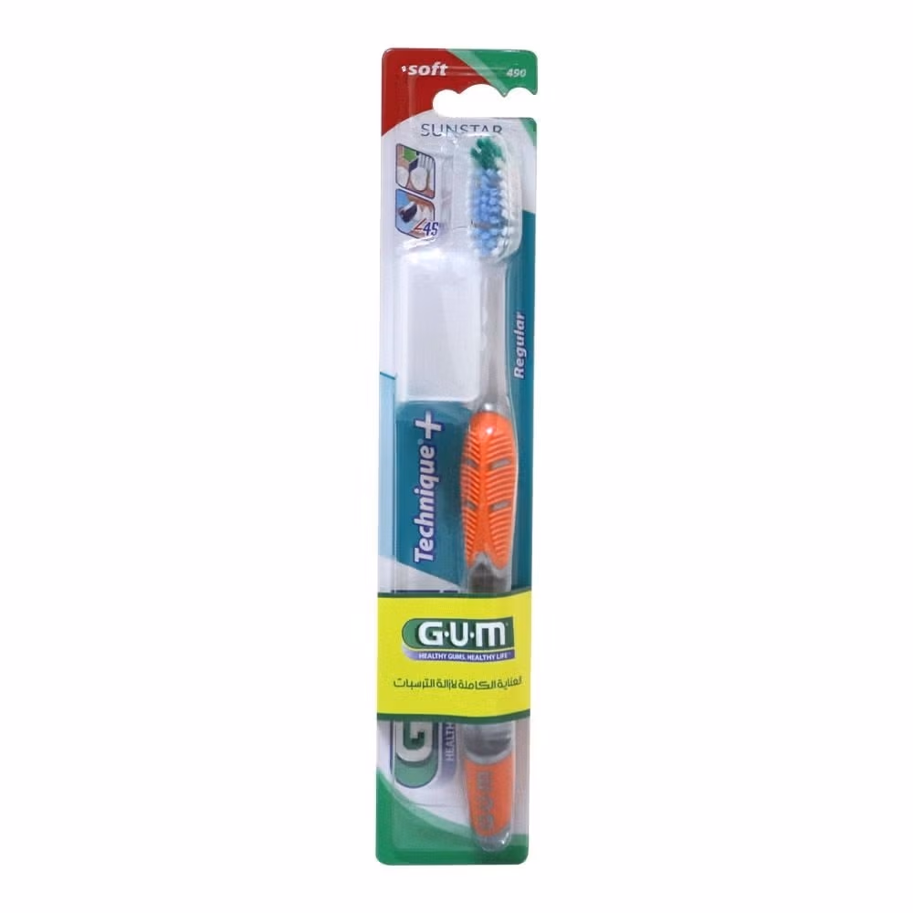 GUM Technique+ Toothbrush (490) Soft - Assorted Color 2