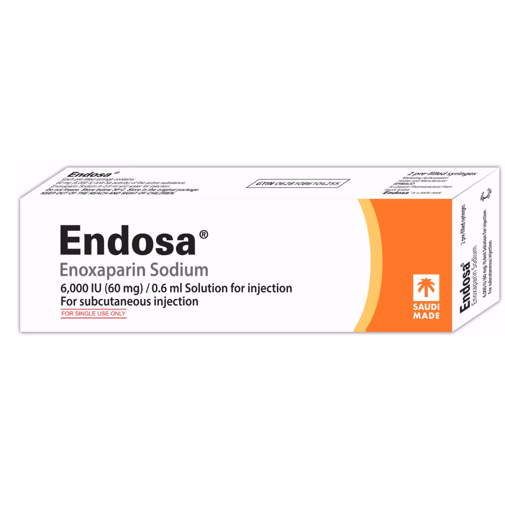 Endosa 60mg/0.4ml Pre-Filled Syringes Pack of 2