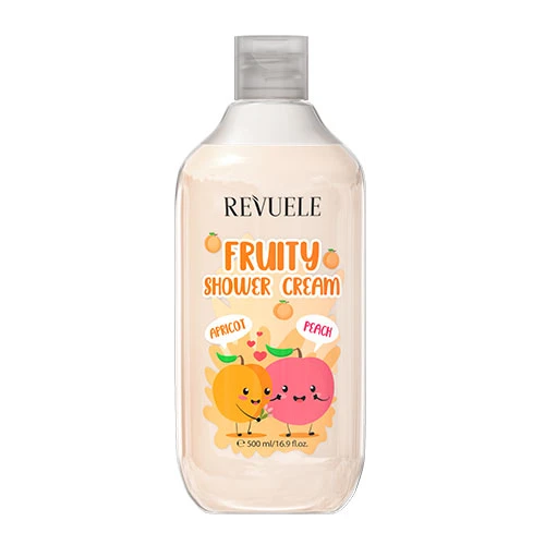 Revuele Fruity Shower Cream with Apricot and Peach 500ml 1